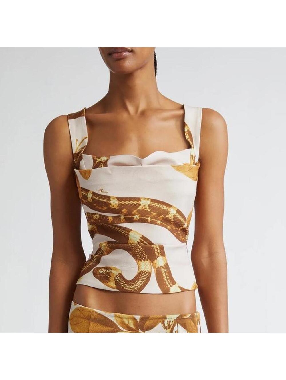 Miaou Imogene Corset Eden Print Sz. M $245